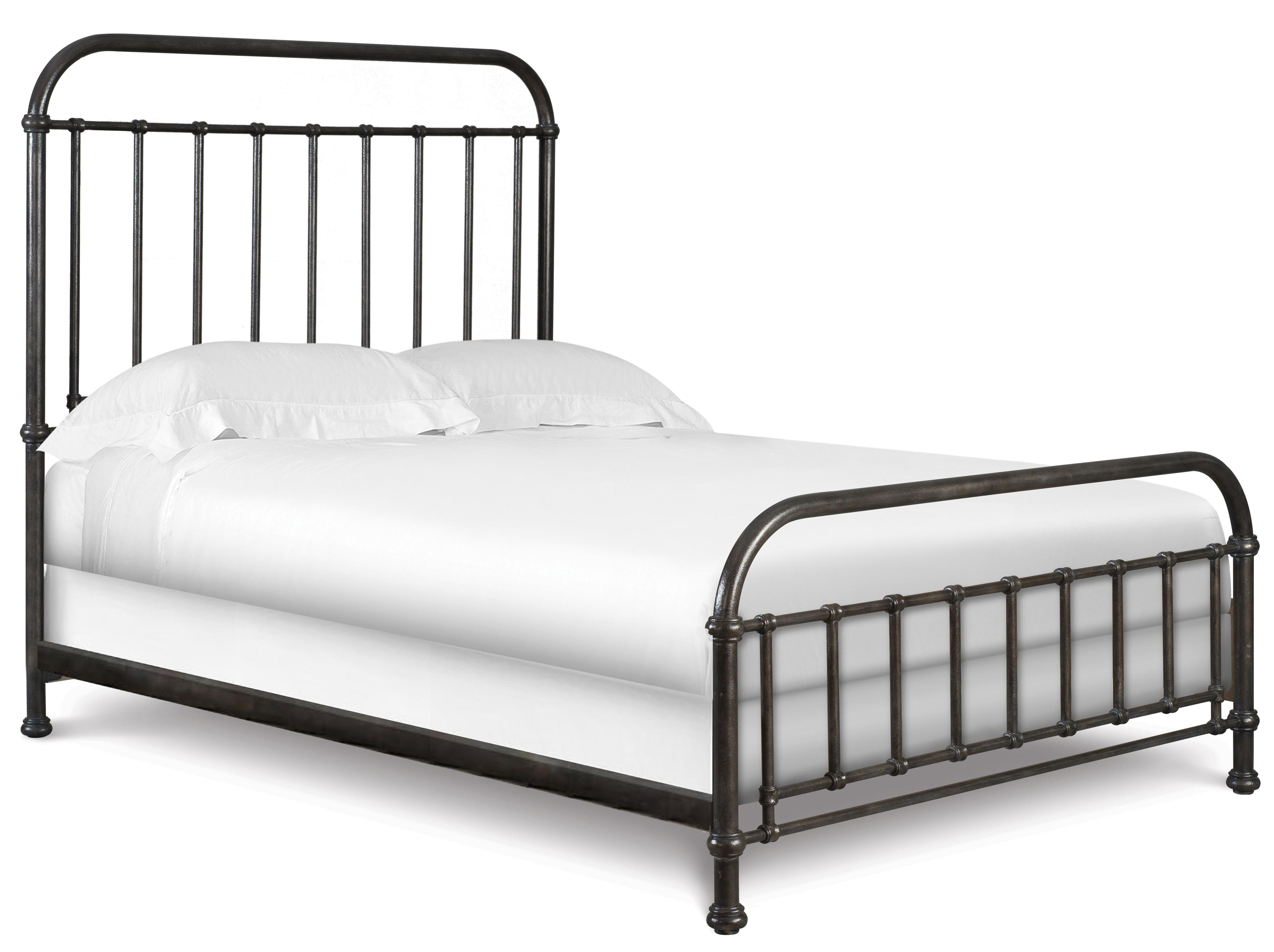 Next Generation by Magnussen Bailey Y215954 Twin Size Metal Bed with Weathered Patina